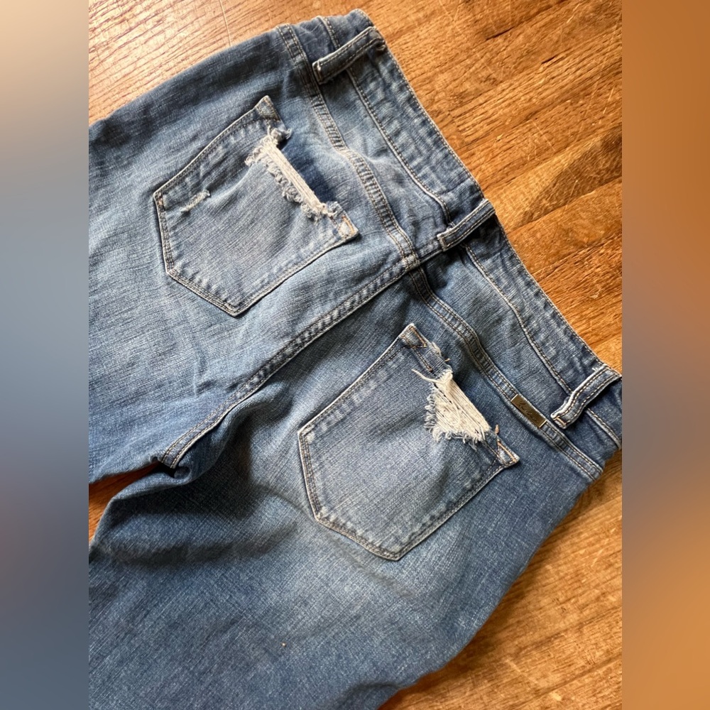 KANCAN WOMENS MIDRISE BOYFRIEND JEANS - Picture 6 of 6